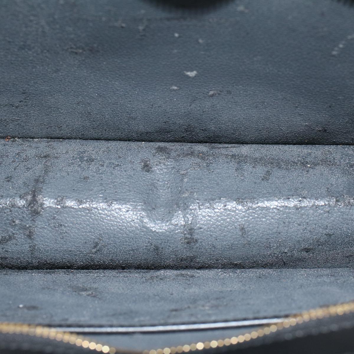 LOUIS VUITTON Epi Trousse Crete Clutch Bag Black M48402 LV 46434