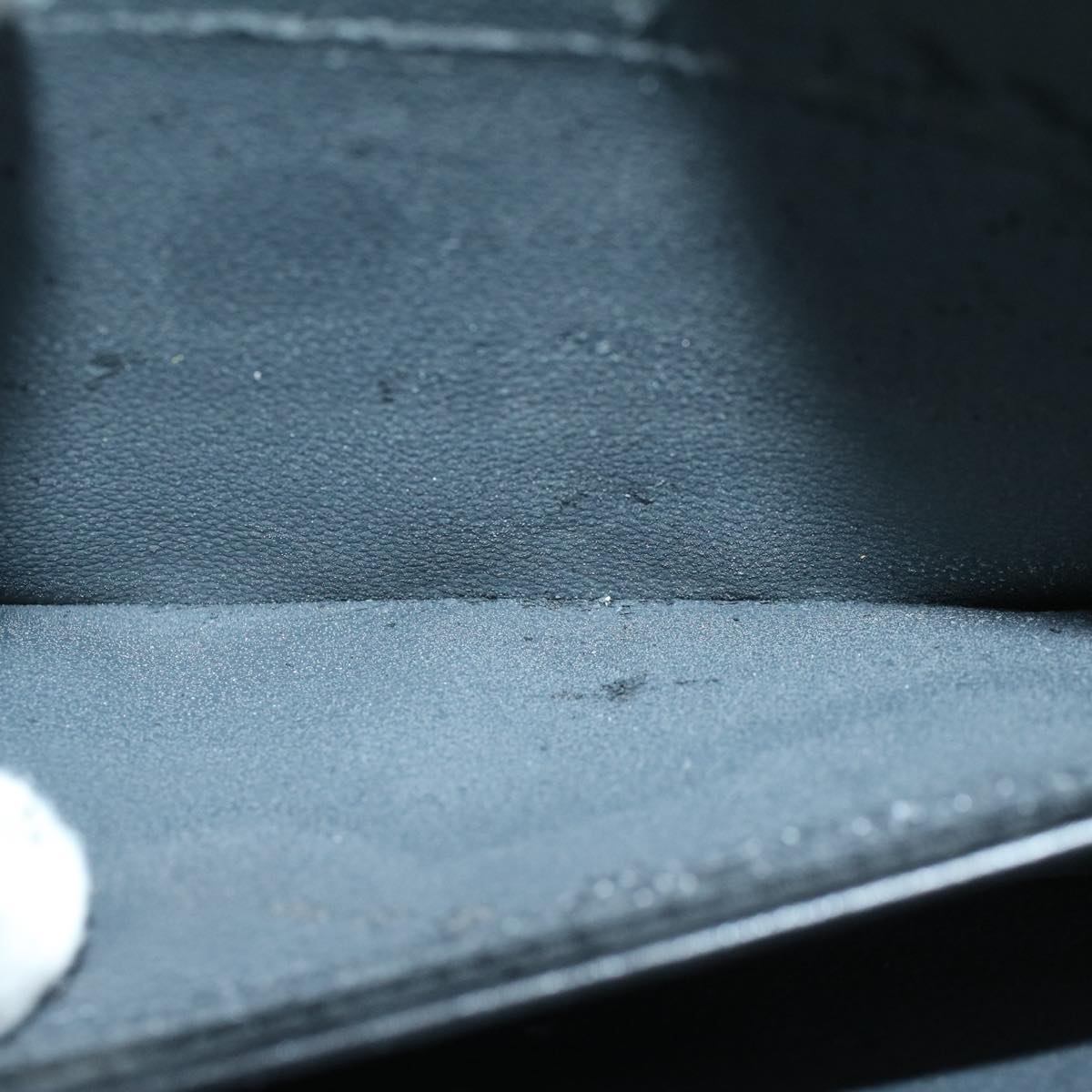 LOUIS VUITTON Epi Trousse Crete Clutch Bag Black M48402 LV 46434