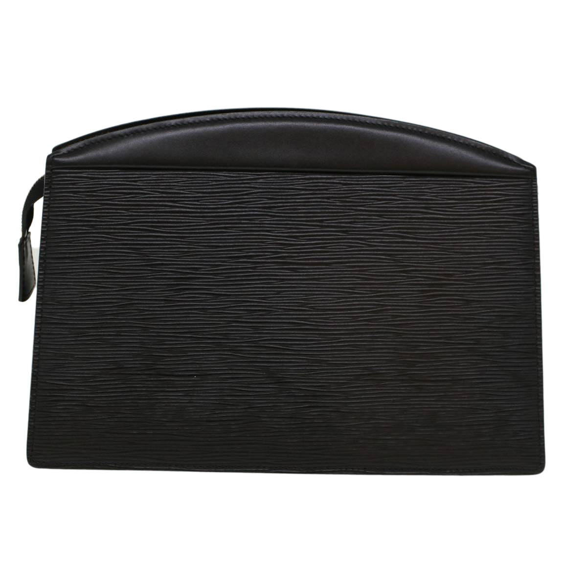 LOUIS VUITTON Epi Trousse Crete Clutch Bag Black M48402 LV 46434
