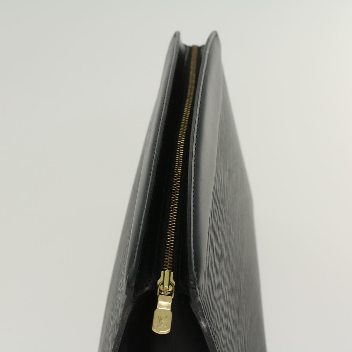 LOUIS VUITTON Epi Trousse Crete Clutch Bag Black M48402 LV 46434