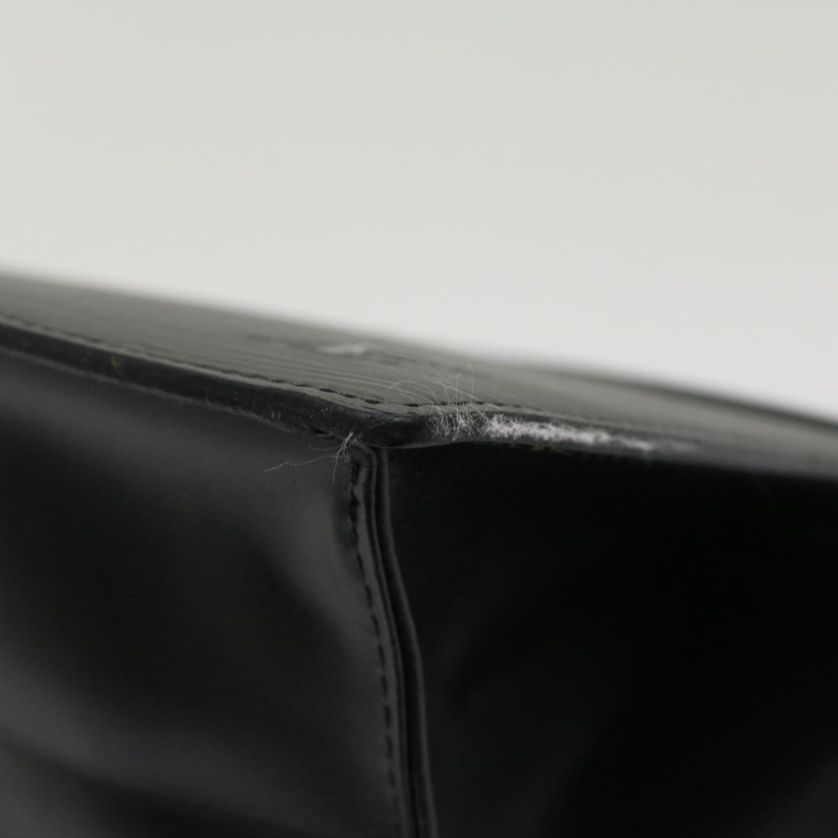 LOUIS VUITTON Epi Trousse Crete Clutch Bag Black M48402 LV 46434