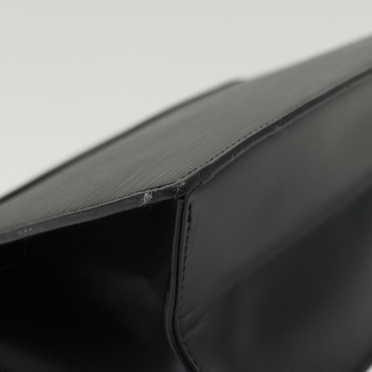 LOUIS VUITTON Epi Trousse Crete Clutch Bag Black M48402 LV 46434