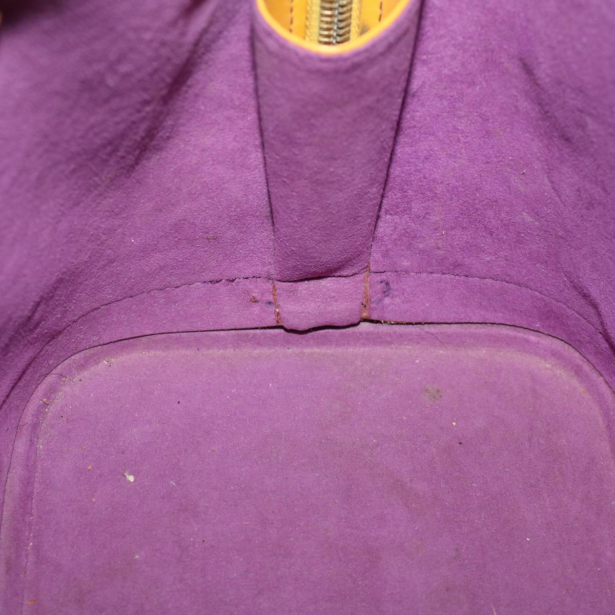 LOUIS VUITTON Epi Alma Hand Bag Tassili Yellow M52149 LV 46438