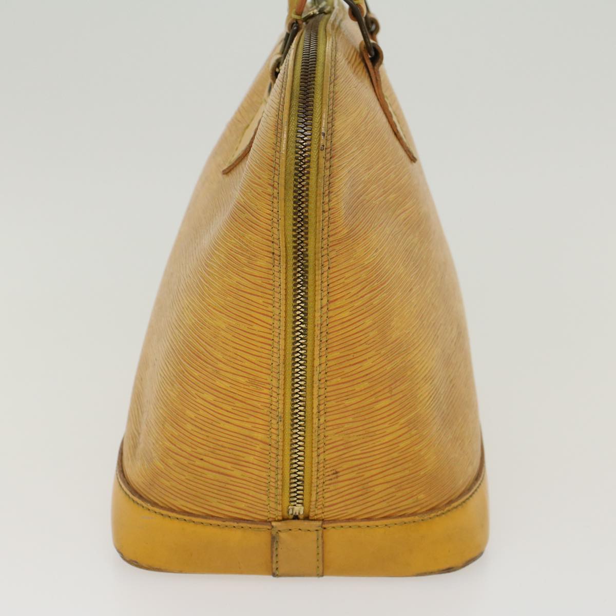 LOUIS VUITTON Epi Alma Hand Bag Tassili Yellow M52149 LV 46438