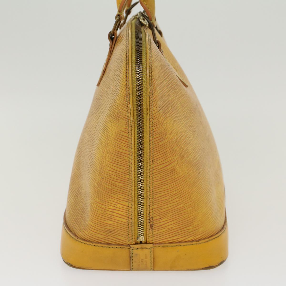 LOUIS VUITTON Epi Alma Hand Bag Tassili Yellow M52149 LV 46438