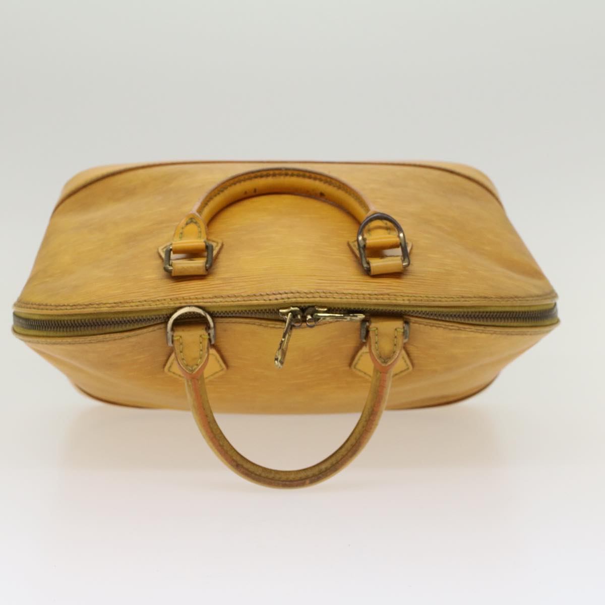 LOUIS VUITTON Epi Alma Hand Bag Tassili Yellow M52149 LV 46438