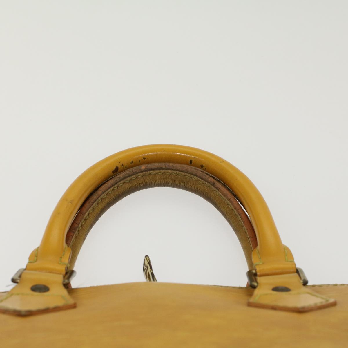 LOUIS VUITTON Epi Alma Hand Bag Tassili Yellow M52149 LV 46438