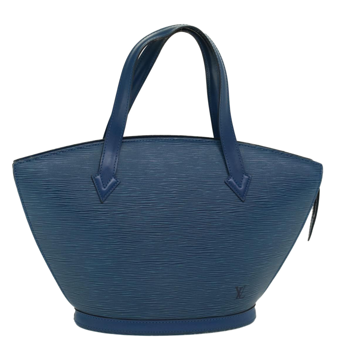LOUIS VUITTON Epi Saint Jacques Hand Bag Blue M52265 LV 46445
