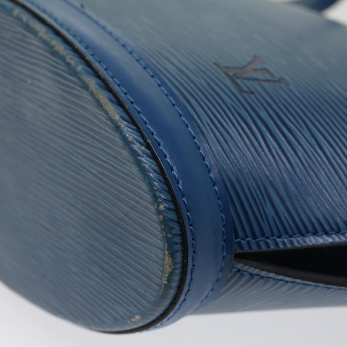 LOUIS VUITTON Epi Saint Jacques Hand Bag Blue M52265 LV 46445