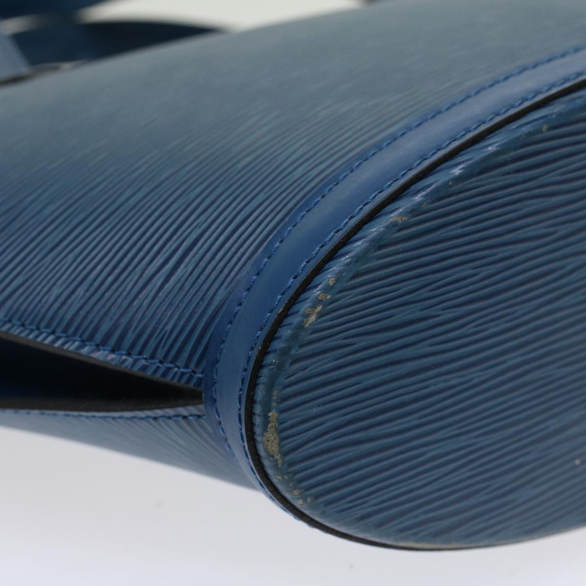 LOUIS VUITTON Epi Saint Jacques Hand Bag Blue M52265 LV 46445