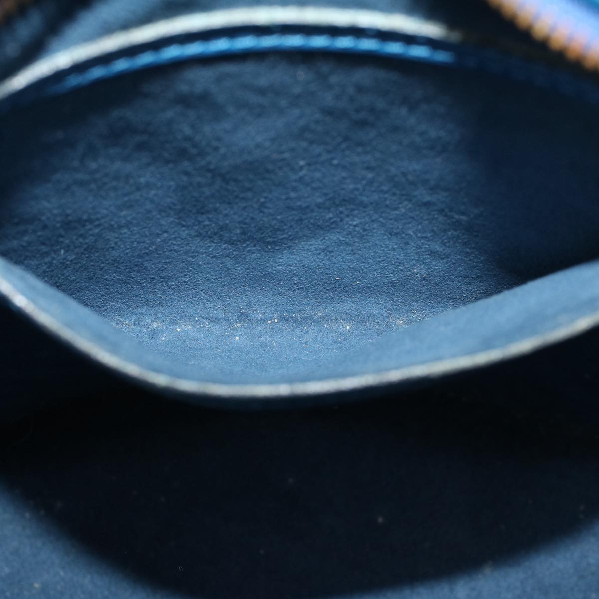 LOUIS VUITTON Epi Saint Jacques Hand Bag Blue M52265 LV 46445