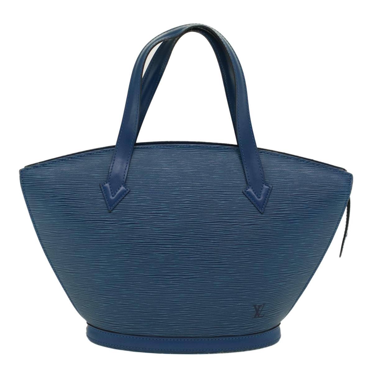 LOUIS VUITTON Epi Saint Jacques Hand Bag Blue M52265 LV 46445