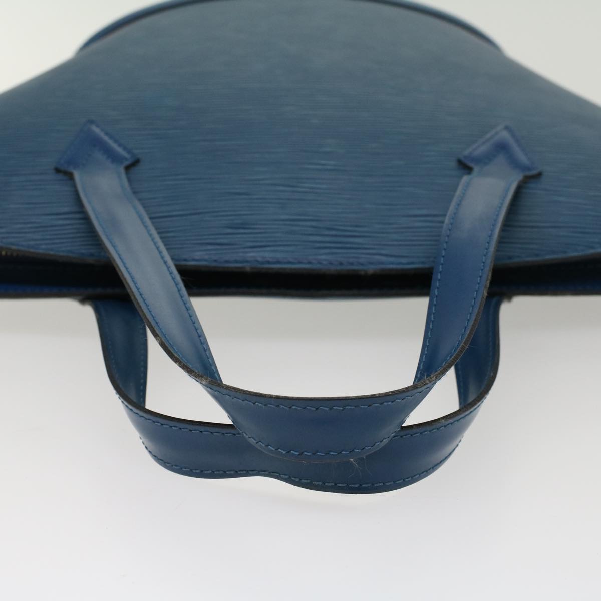 LOUIS VUITTON Epi Saint Jacques Hand Bag Blue M52265 LV 46445