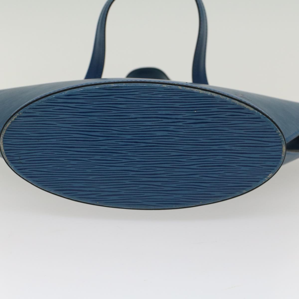 LOUIS VUITTON Epi Saint Jacques Hand Bag Blue M52265 LV 46445