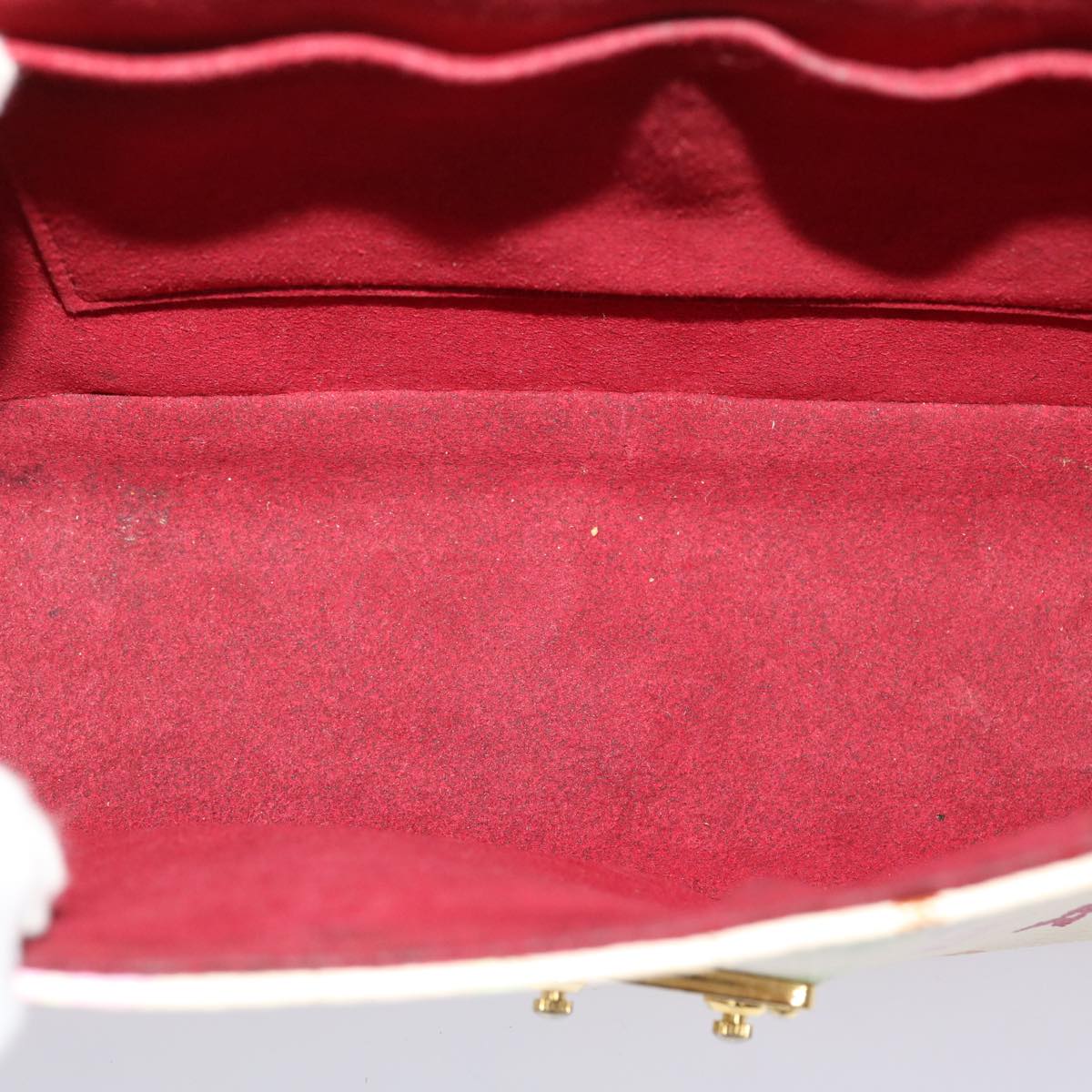 LOUIS VUITTON Monogram Multicolor Sologne Shoulder Bag White M92661 46448