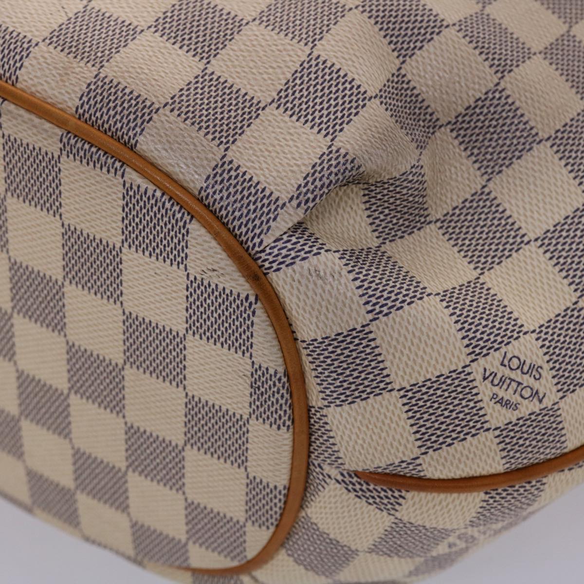 LOUIS VUITTON Damier Azur Riviera PM 2Way Tote Bag N48250 LV 46451