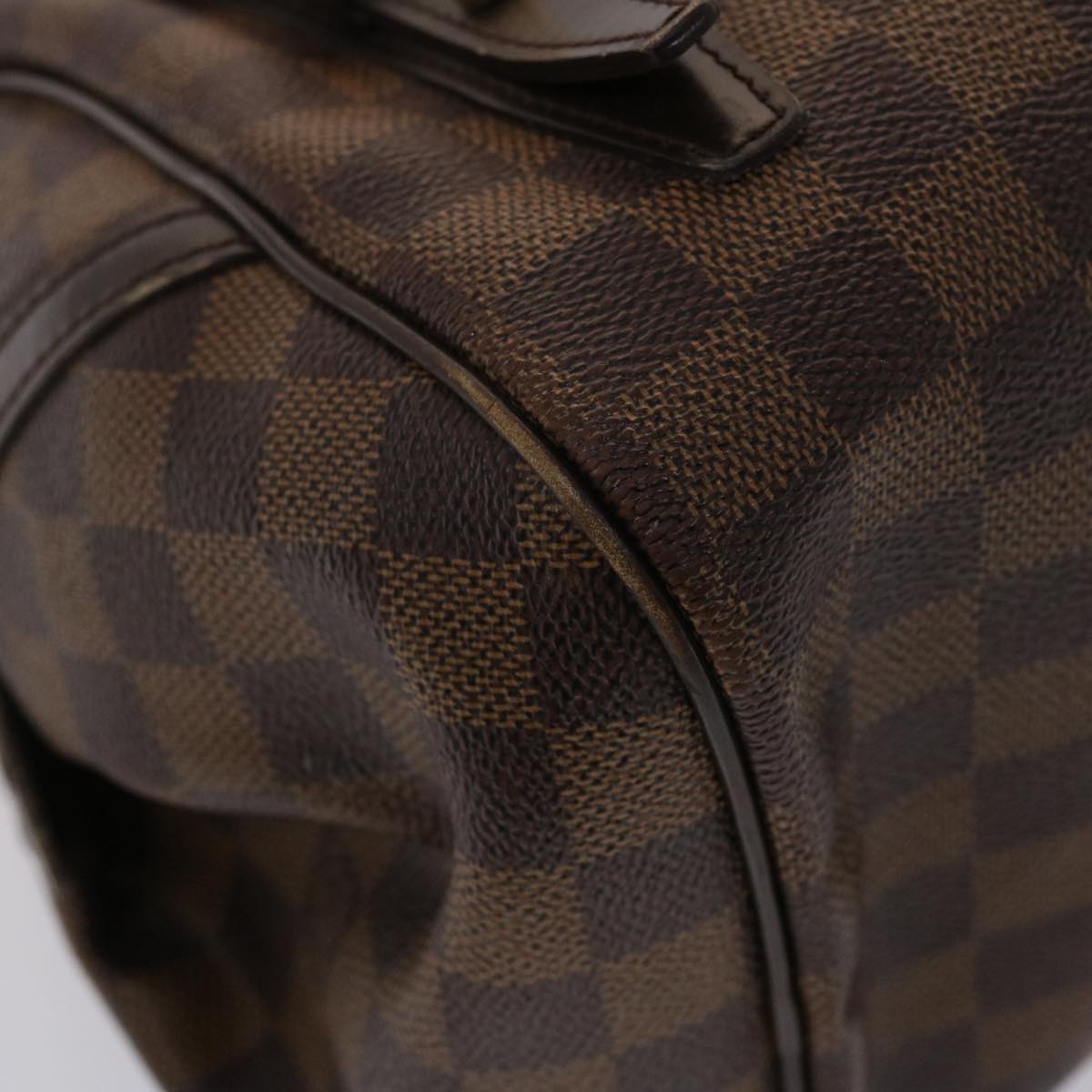LOUIS VUITTON Damier Ebene Rivington GM Hand Bag N41158 LV 46452