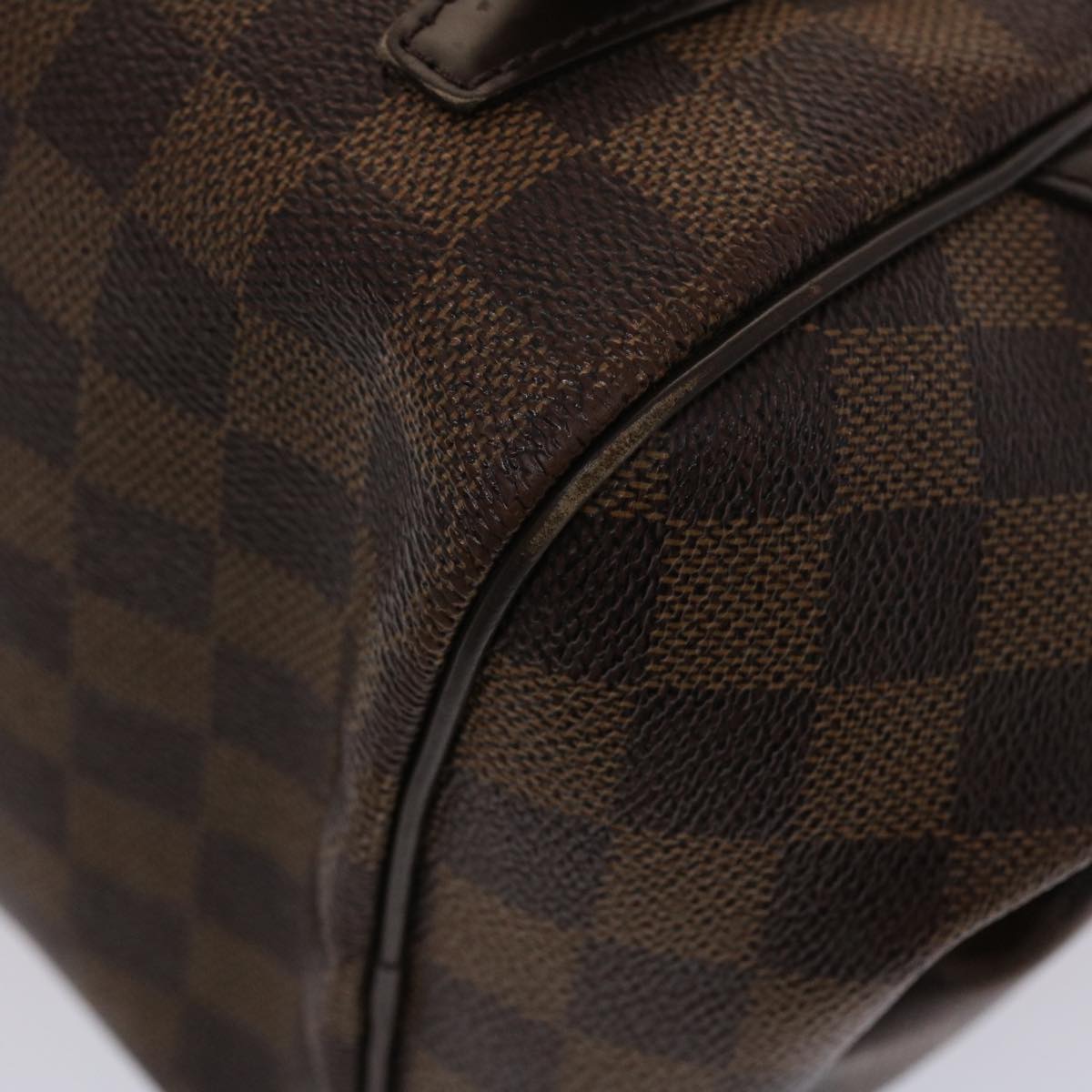 LOUIS VUITTON Damier Ebene Rivington GM Hand Bag N41158 LV 46452