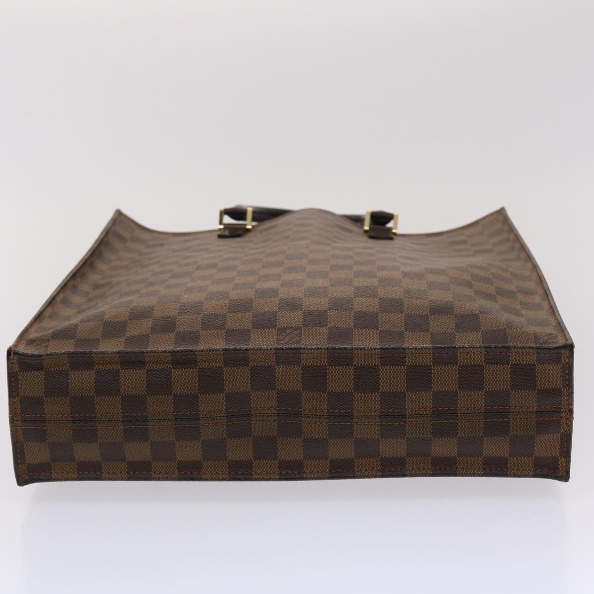 LOUIS VUITTON Damier Ebene Sac Plat Hand Bag N51140 LV 46454
