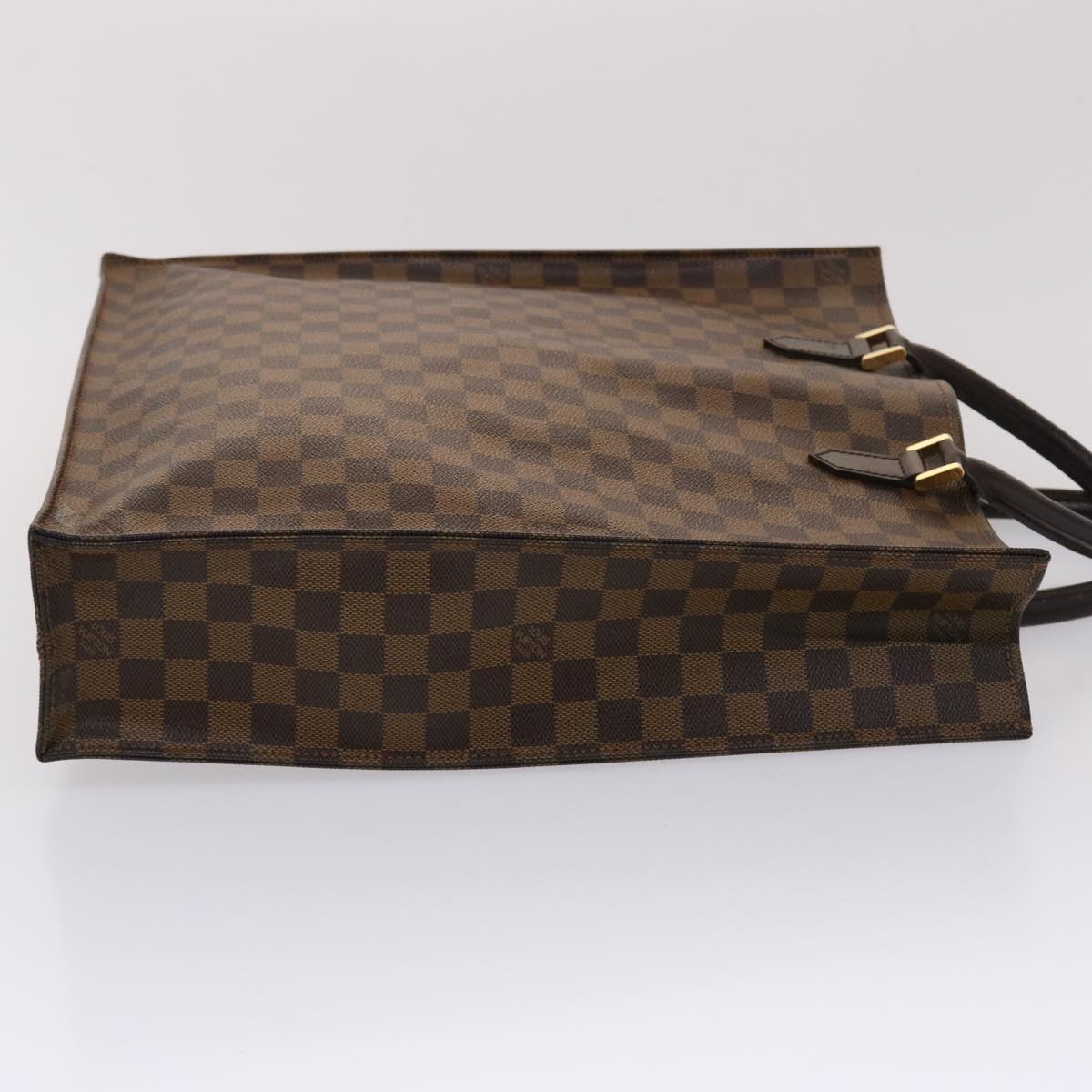 LOUIS VUITTON Damier Ebene Sac Plat Hand Bag N51140 LV 46454