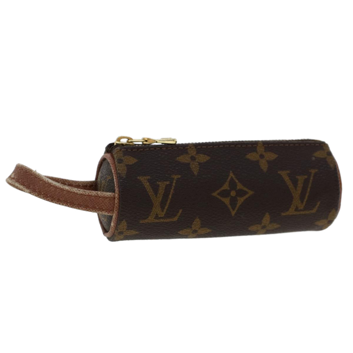 LOUIS VUITTON Monogram Etui 3 Ball de Golf Pouch M58249 LV 46469