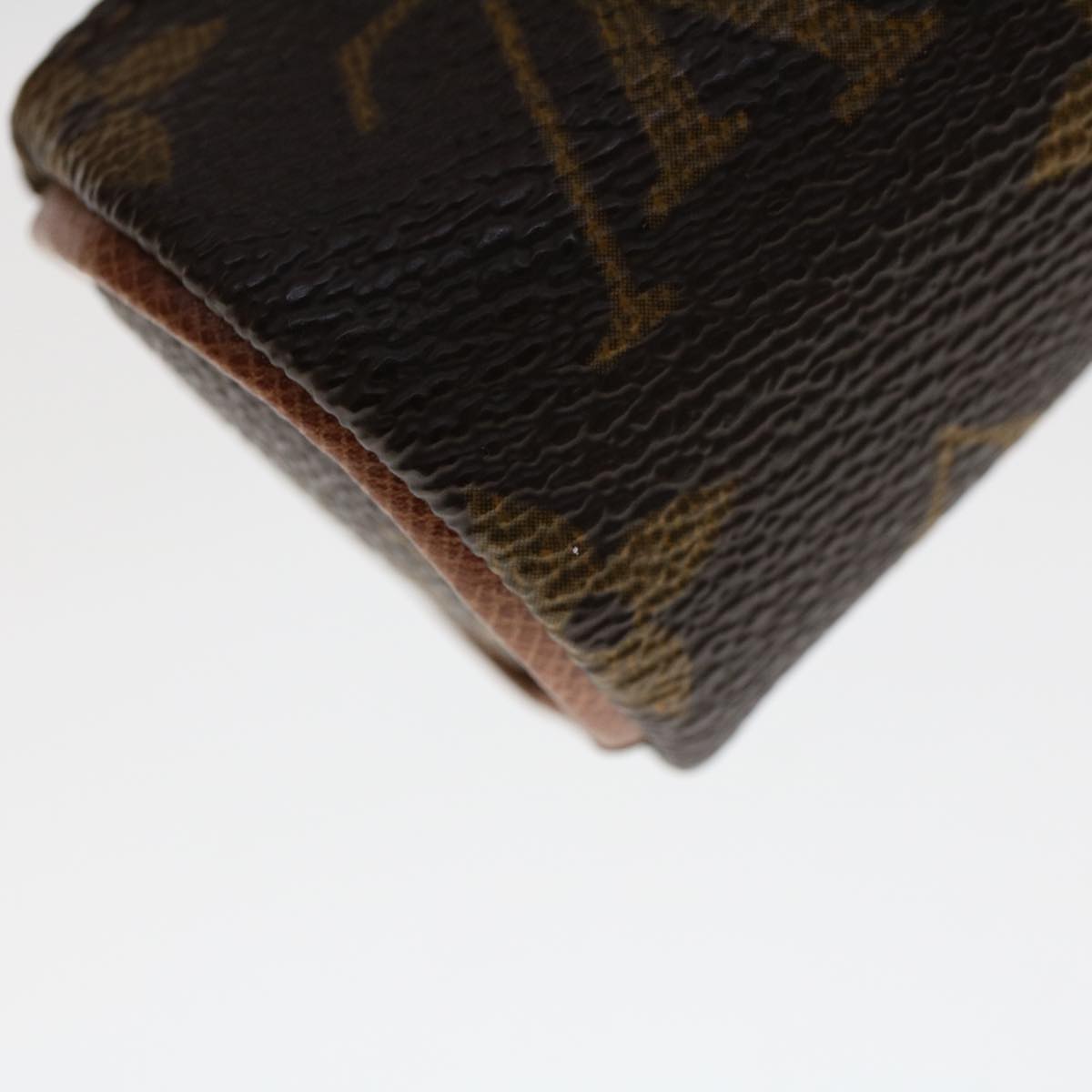 LOUIS VUITTON Monogram Etui 3 Ball de Golf Pouch M58249 LV 46469