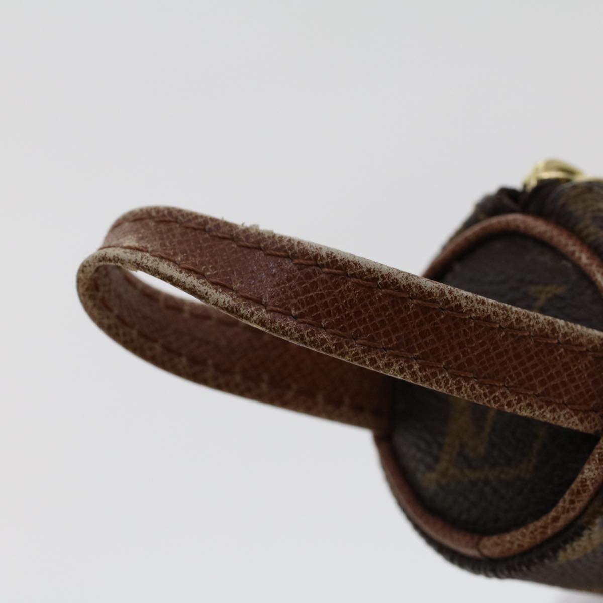 LOUIS VUITTON Monogram Etui 3 Ball de Golf Pouch M58249 LV 46469