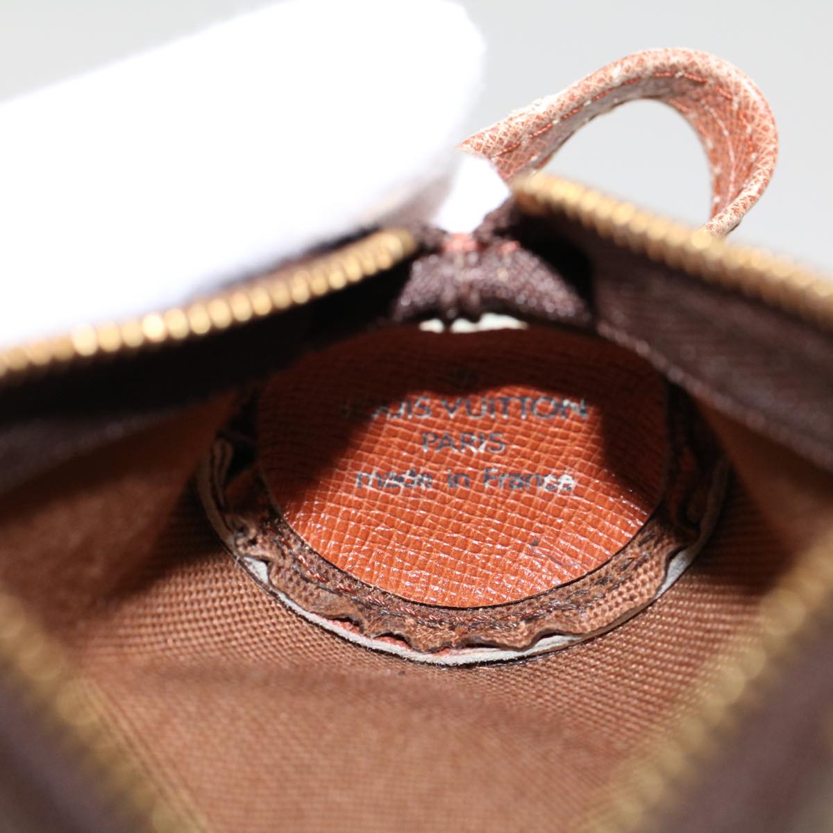 LOUIS VUITTON Monogram Etui 3 Ball de Golf Pouch M58249 LV 46469