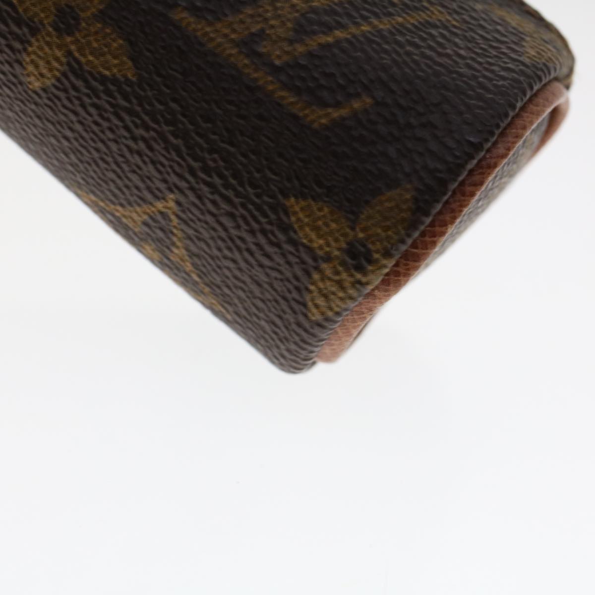 LOUIS VUITTON Monogram Etui 3 Ball de Golf Pouch M58249 LV 46469