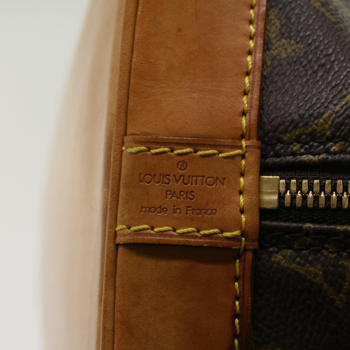 LOUIS VUITTON Monogram Alma Hand Bag M51130 LV 46474