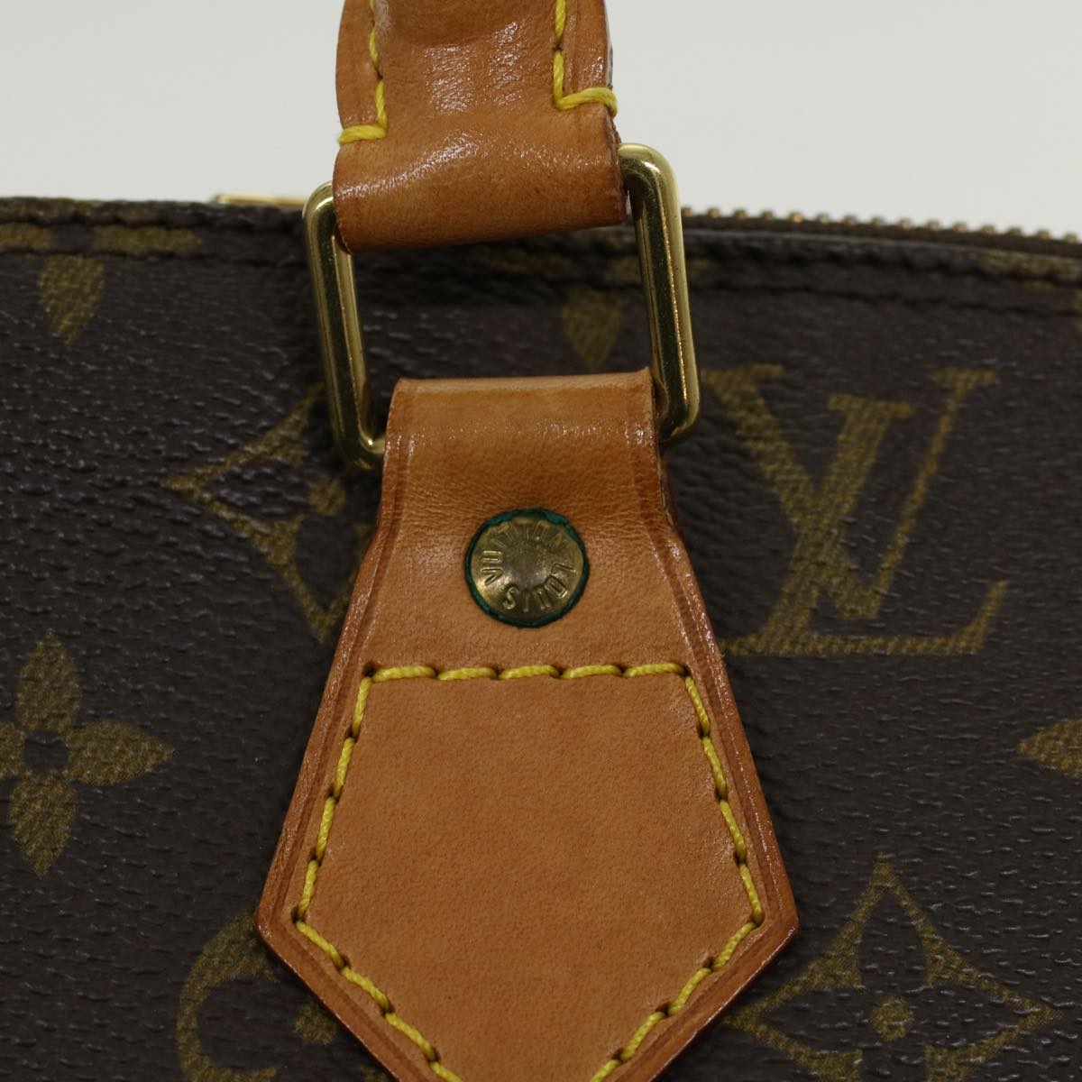LOUIS VUITTON Monogram Alma Hand Bag M51130 LV 46474