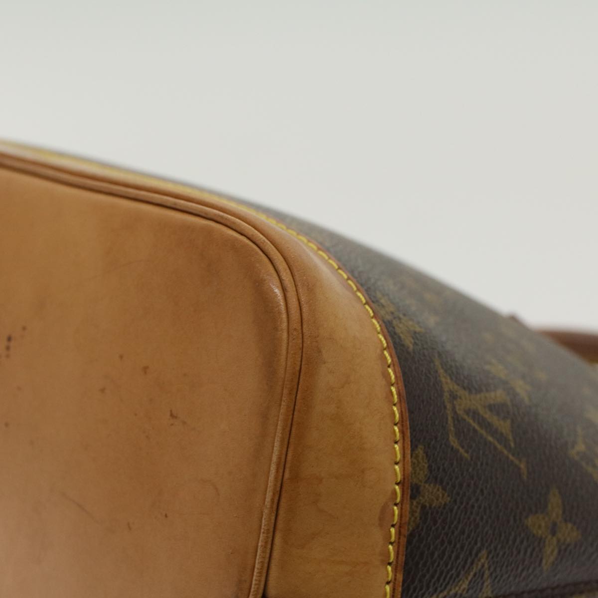 LOUIS VUITTON Monogram Alma Hand Bag M51130 LV 46475