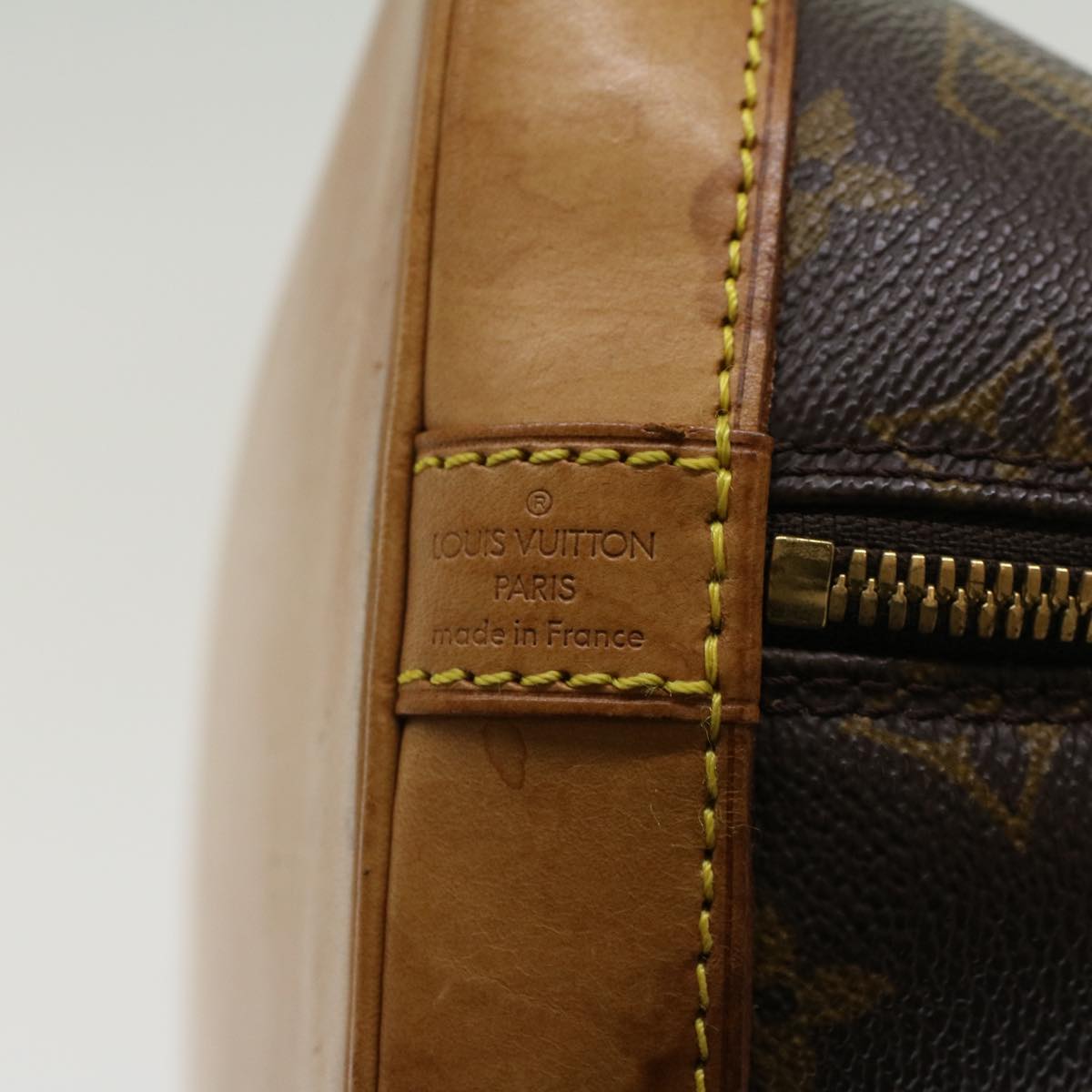 LOUIS VUITTON Monogram Alma Hand Bag M51130 LV 46475