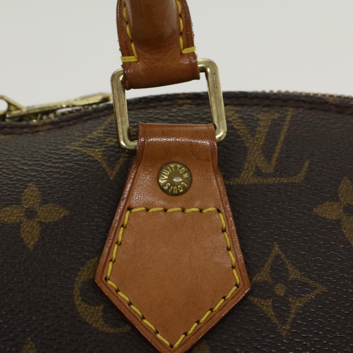LOUIS VUITTON Monogram Alma Hand Bag M51130 LV 46475