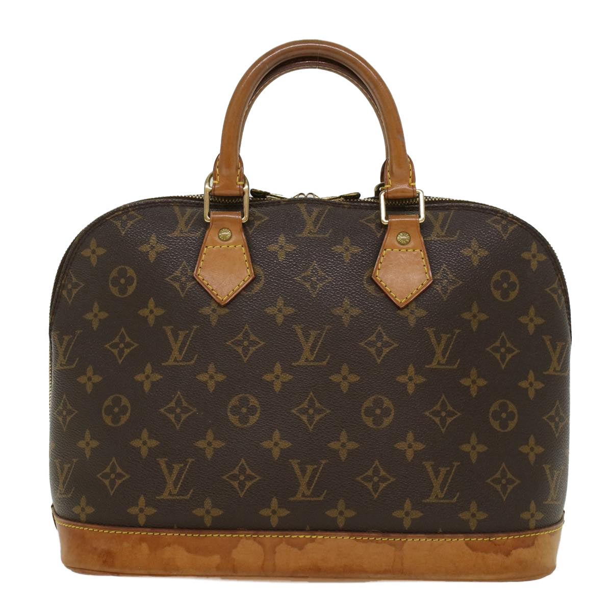 LOUIS VUITTON Monogram Alma Hand Bag M51130 LV 46475
