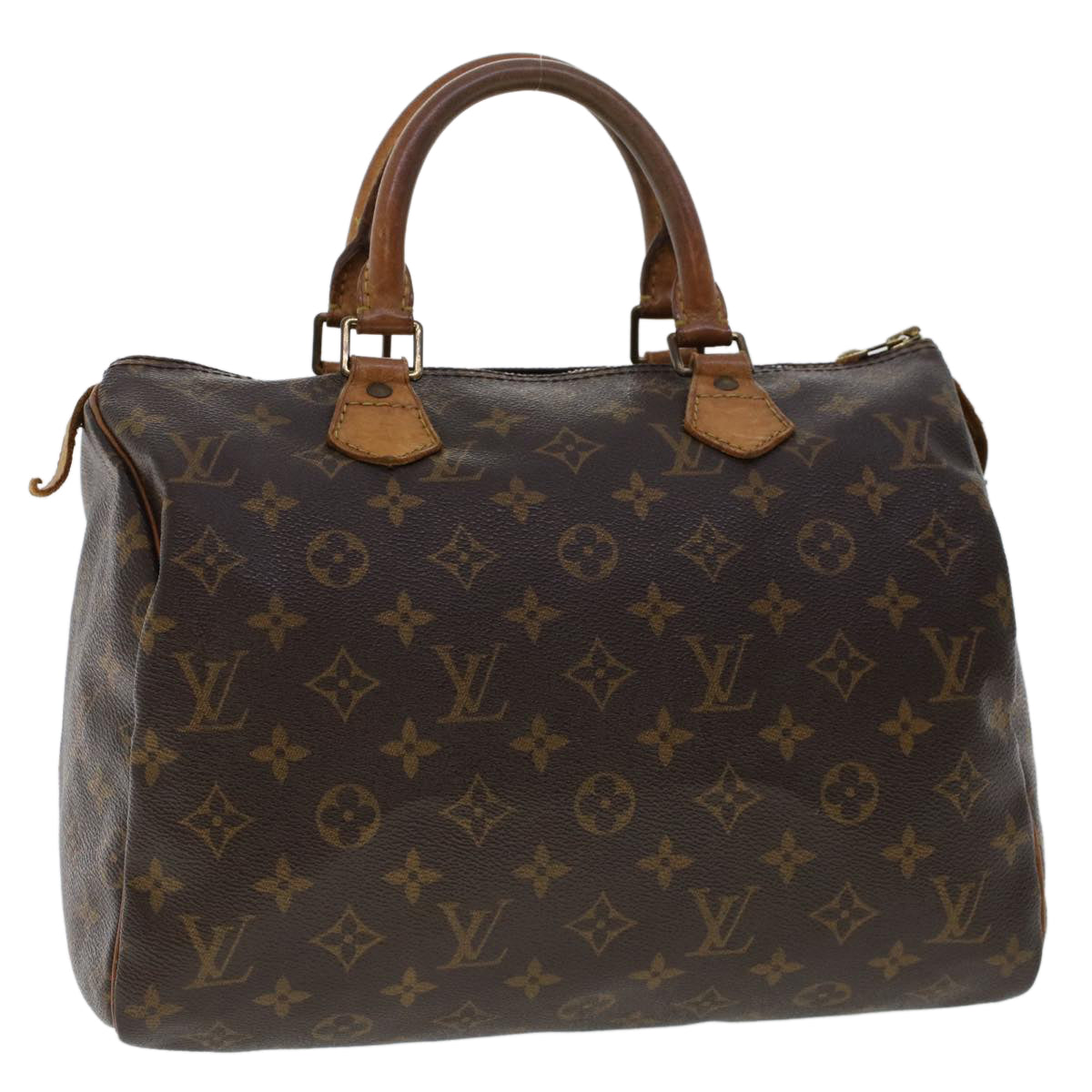 LOUIS VUITTON Monogram Speedy 30 Hand Bag M41526 LV 46489