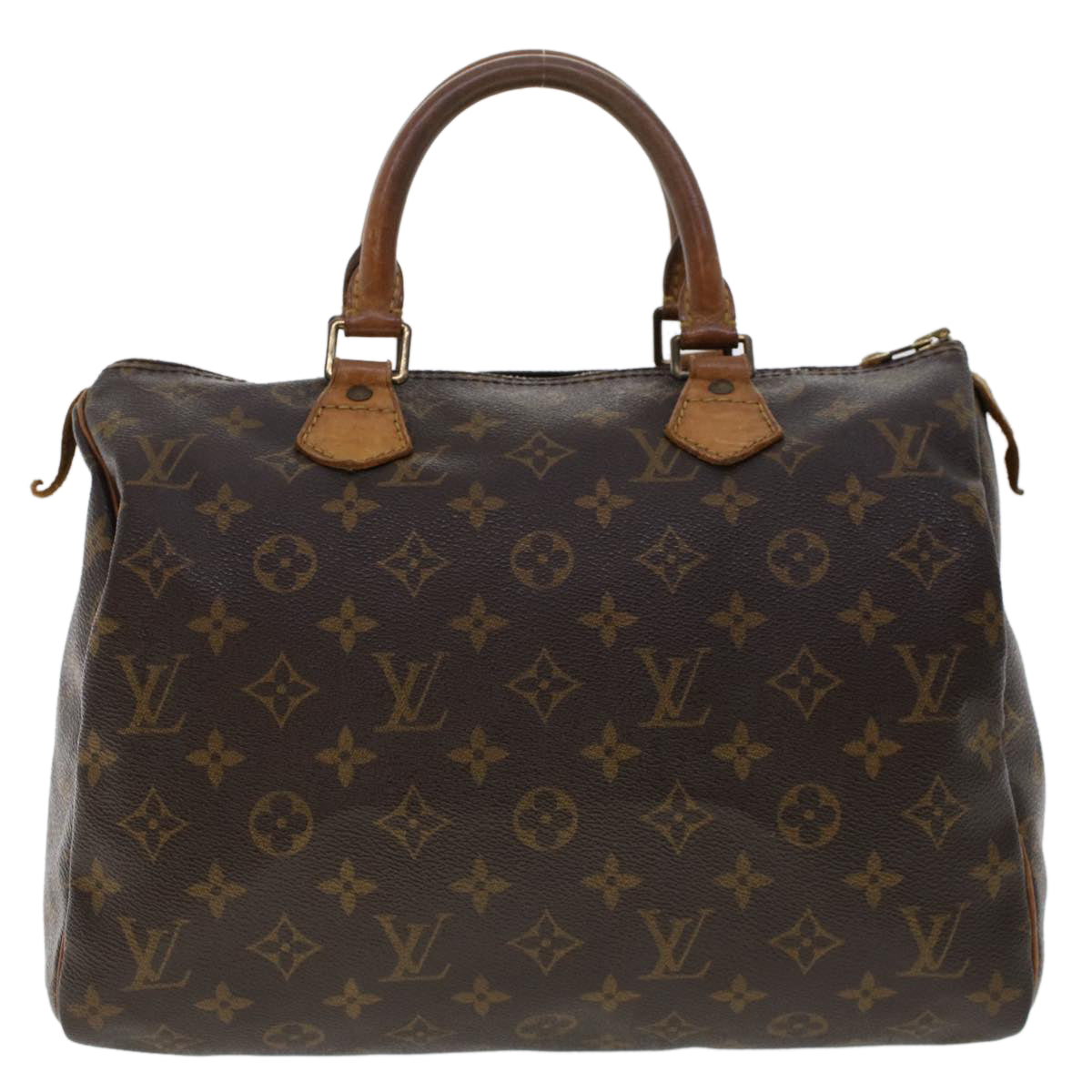 LOUIS VUITTON Monogram Speedy 30 Hand Bag M41526 LV 46489