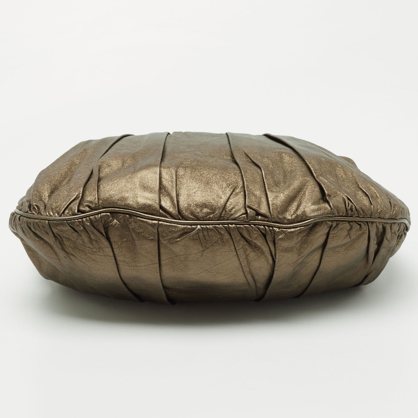 Gucci Olive Leather Small Hysteria Hobo
