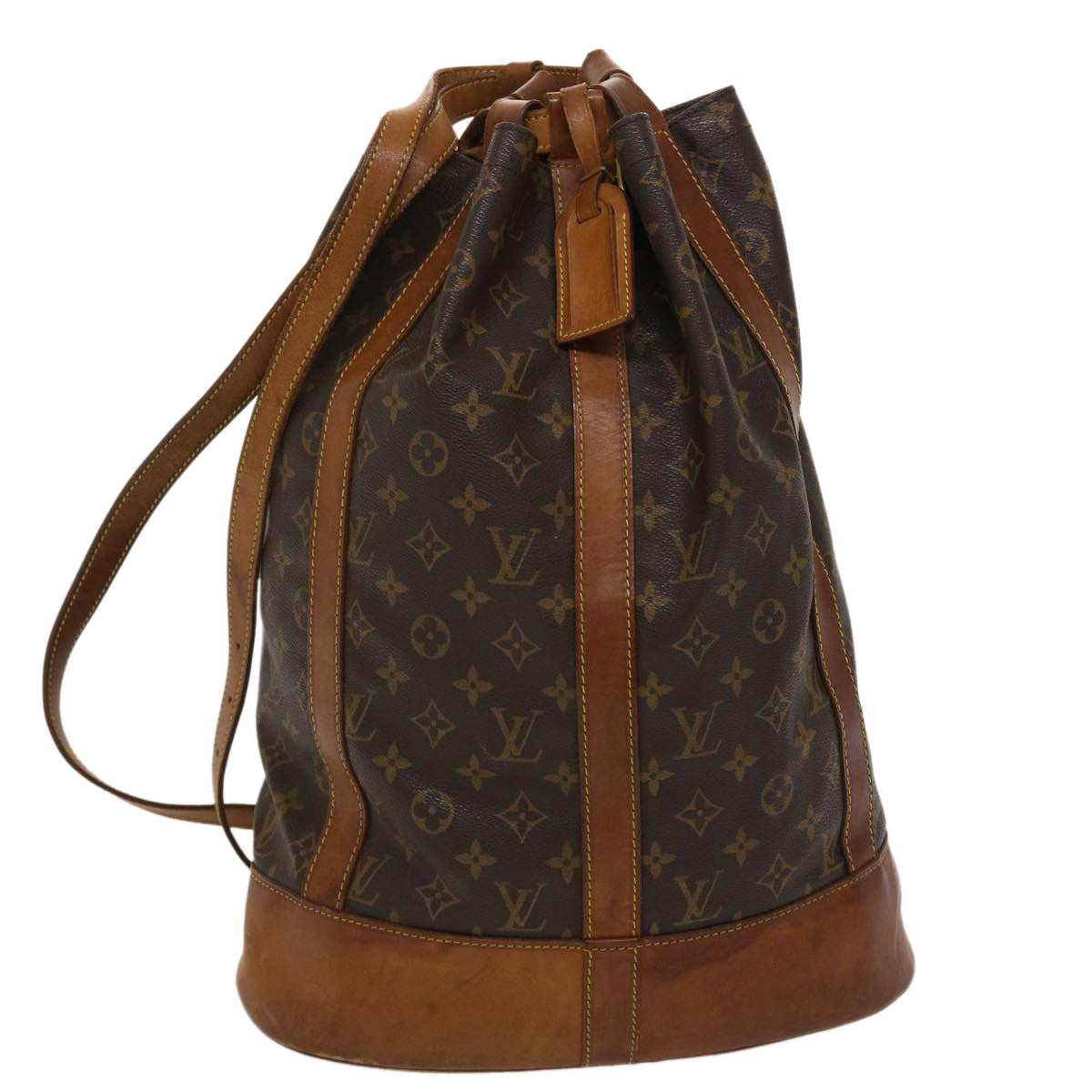 LOUIS VUITTON Monogram Randonnee GM Shoulder Bag M42244 LV 46510