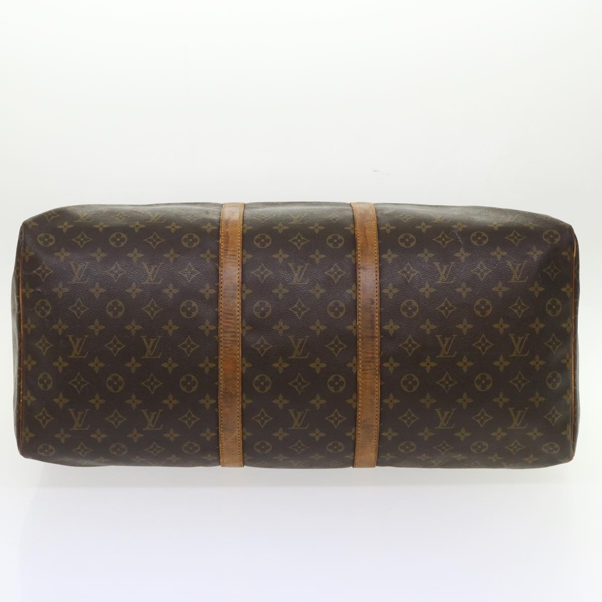 LOUIS VUITTON Monogram Keepall 60 Boston Bag M41422 LV 46522