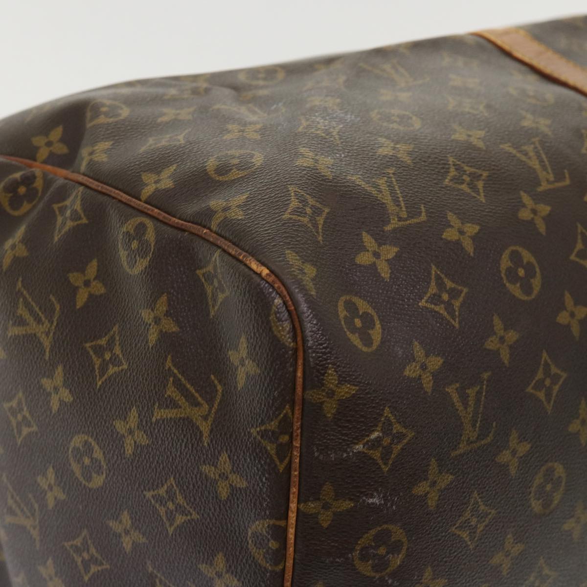 LOUIS VUITTON Monogram Keepall 60 Boston Bag M41422 LV 46522