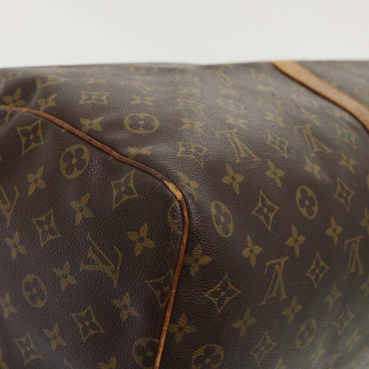 LOUIS VUITTON Monogram Keepall 60 Boston Bag M41422 LV 46522