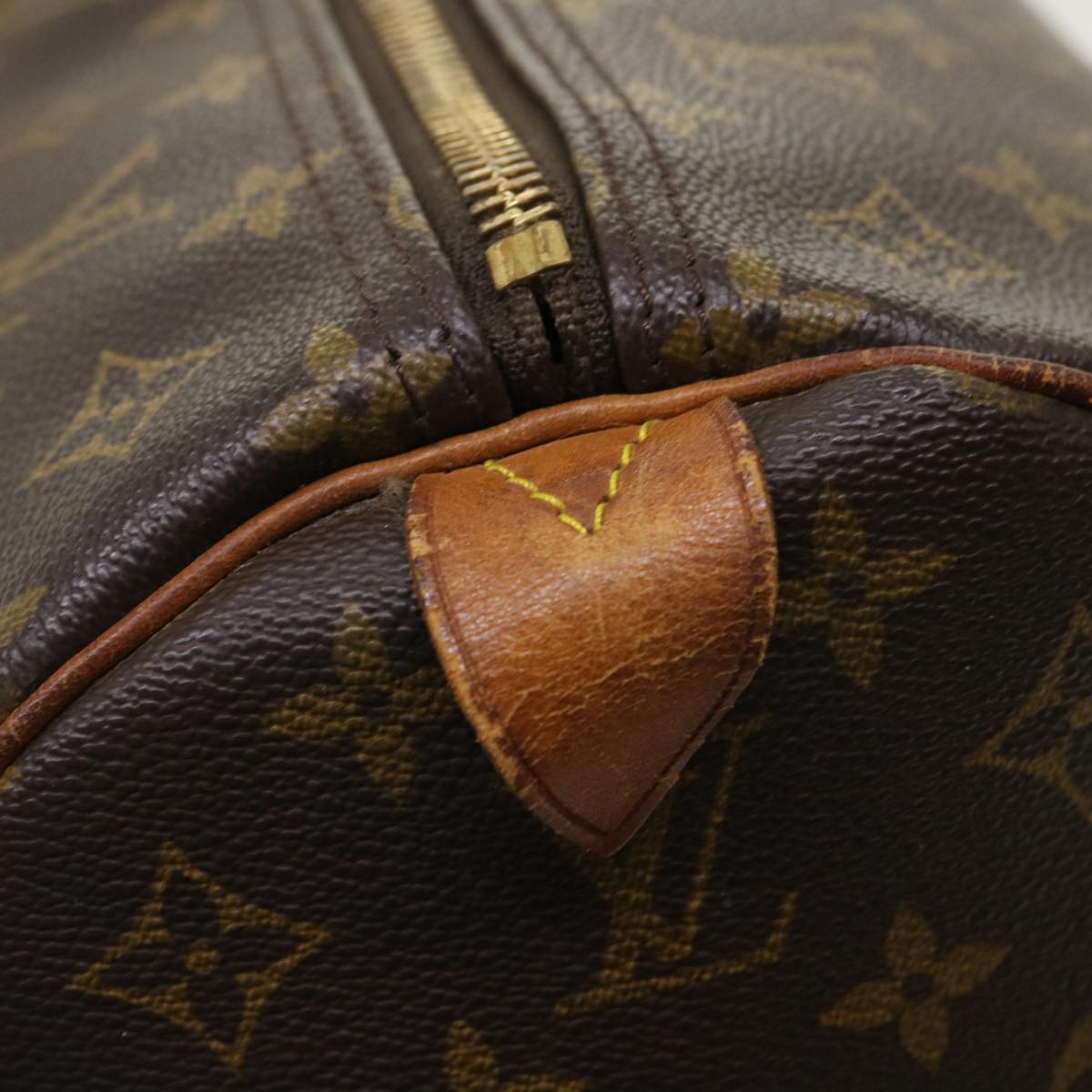 LOUIS VUITTON Monogram Keepall 60 Boston Bag M41422 LV 46522