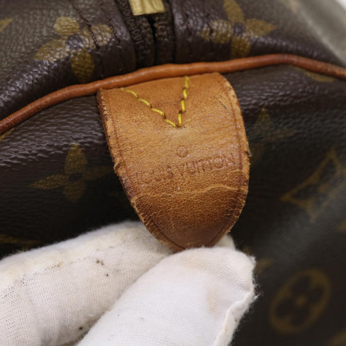 LOUIS VUITTON Monogram Keepall 60 Boston Bag M41422 LV 46522