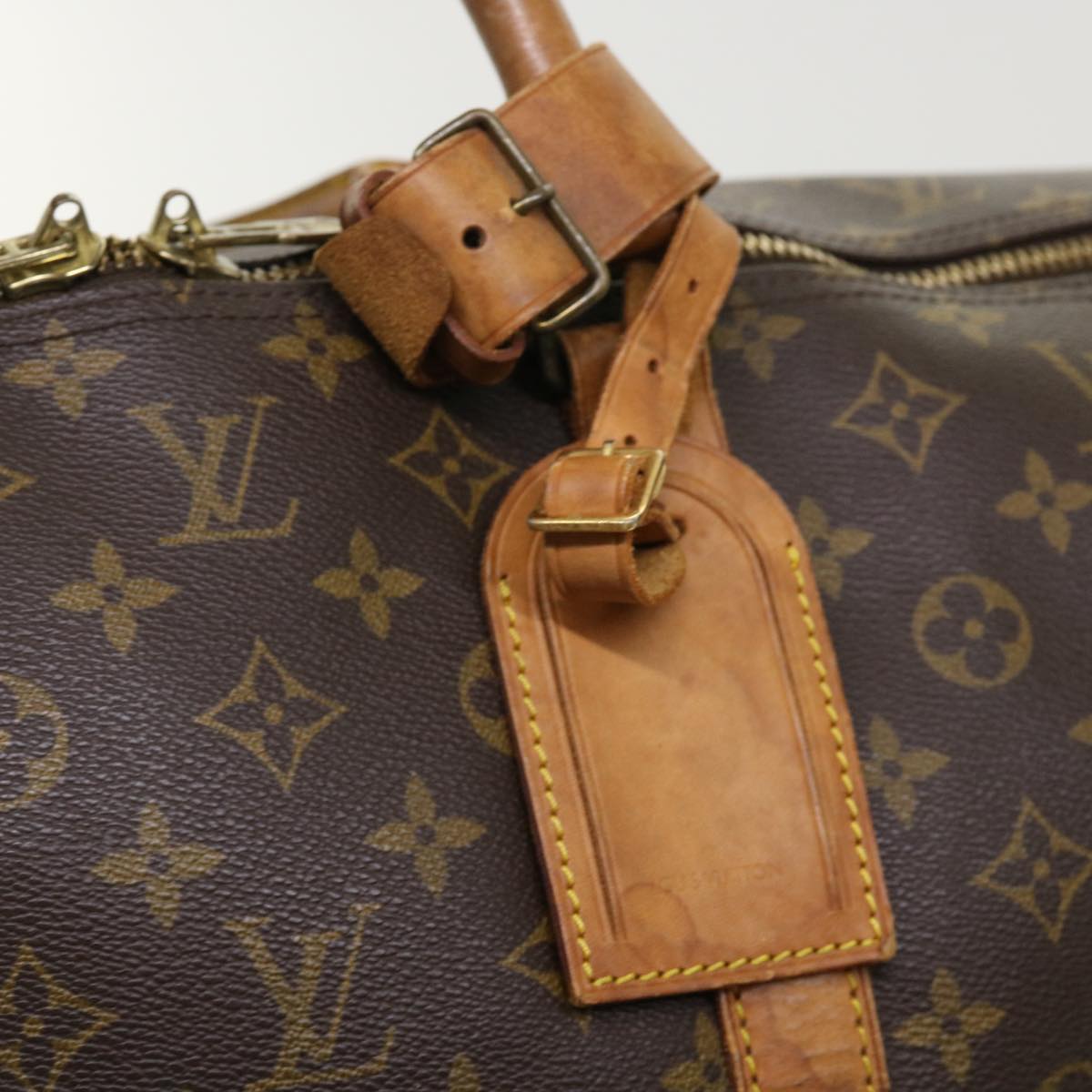 LOUIS VUITTON Monogram Keepall 60 Boston Bag M41422 LV 46522