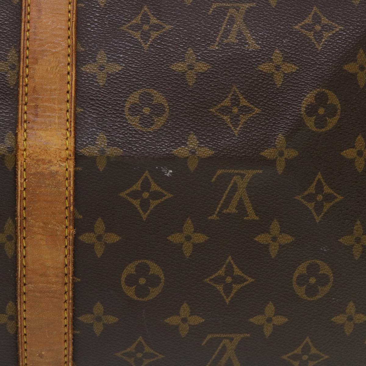 LOUIS VUITTON Monogram Keepall 60 Boston Bag M41422 LV 46522