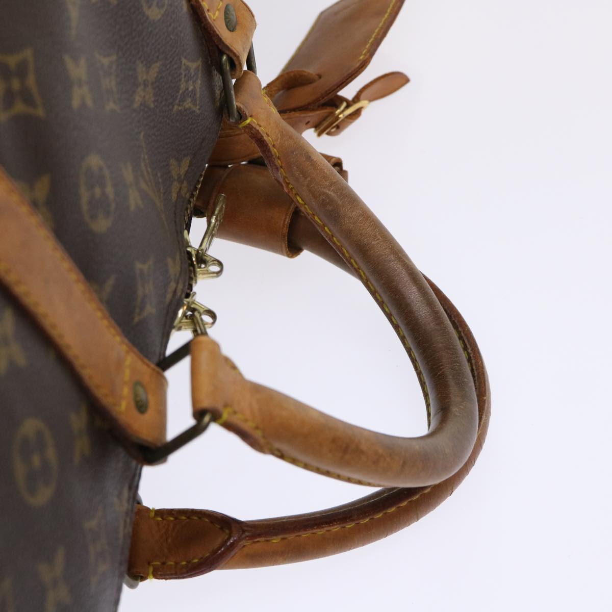 LOUIS VUITTON Monogram Keepall 60 Boston Bag M41422 LV 46522
