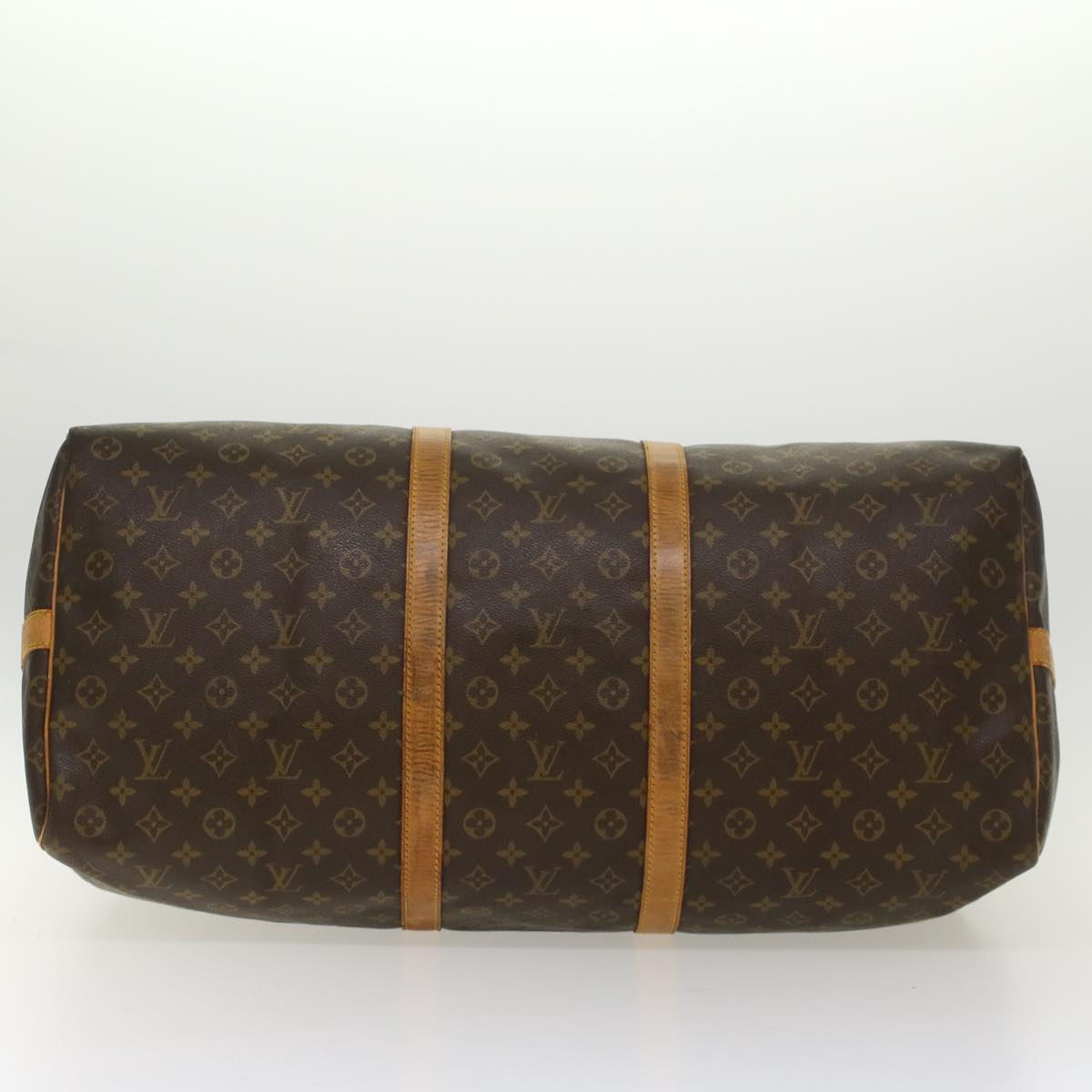 LOUIS VUITTON Monogram Keepall Bandouliere 60 Boston Bag M41412 LV 46530