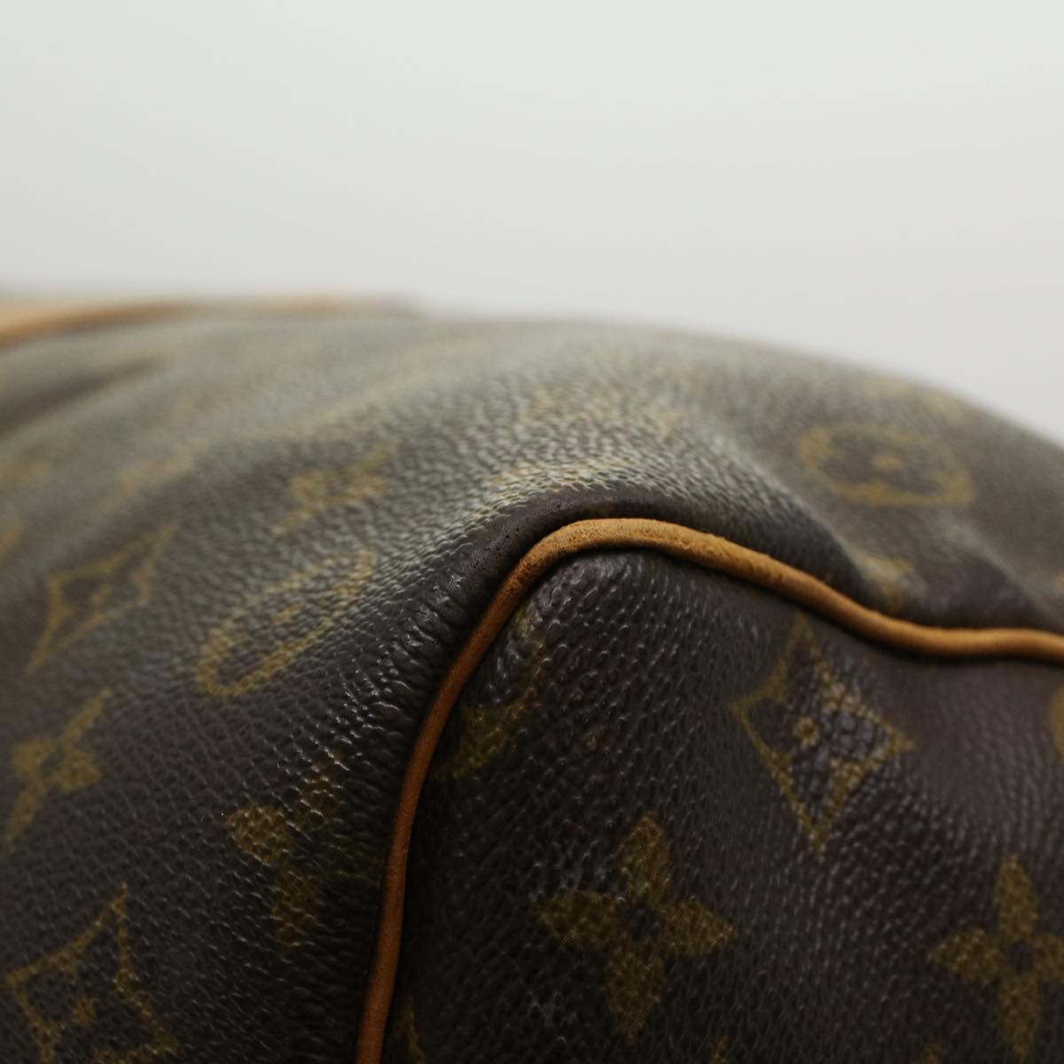 LOUIS VUITTON Monogram Keepall Bandouliere 60 Boston Bag M41412 LV 46530
