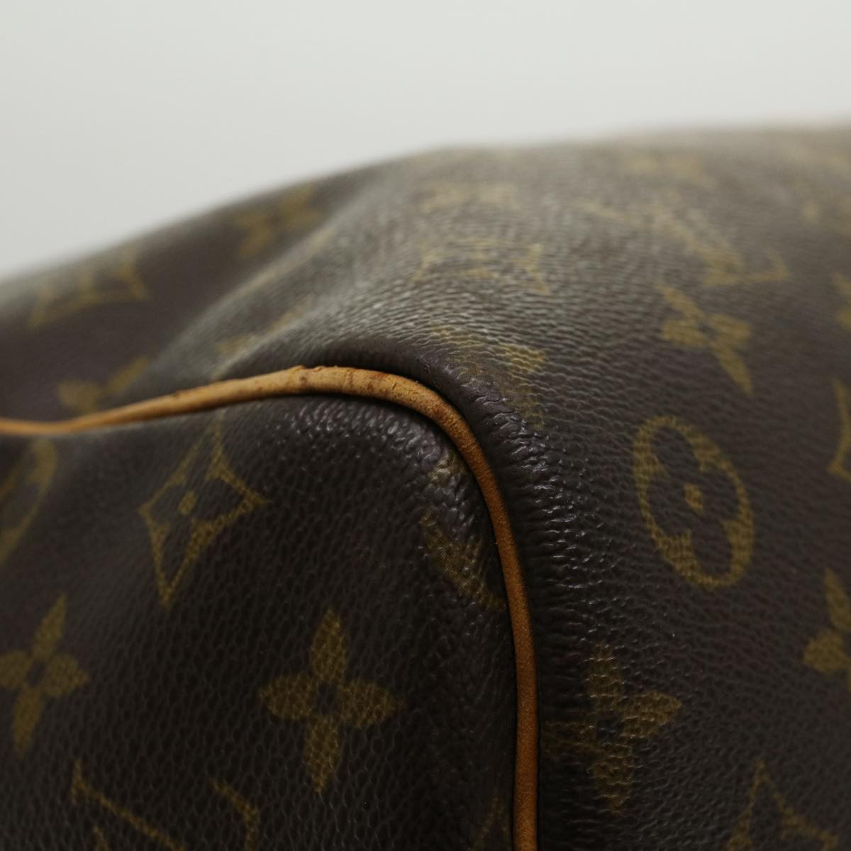 LOUIS VUITTON Monogram Keepall Bandouliere 60 Boston Bag M41412 LV 46530